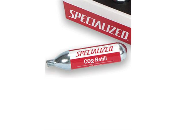 Specialized CO2 Canister 25G Fyll raskt dekket opp med CO2